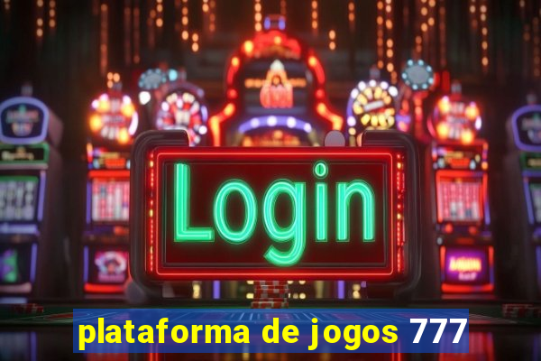 plataforma de jogos 777